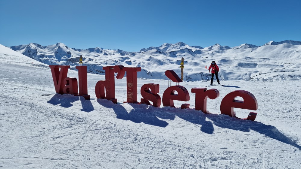 In April naar Val d'Isère